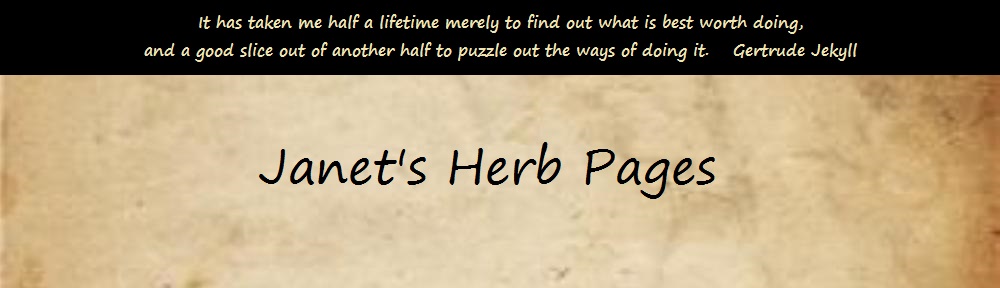 Janet's Herb Pages
